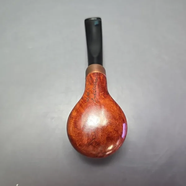 4th Generation (by Ascorti) Forza Fiano 1957 Smooth Pot Estate Briar Pipe, Unsmoked - Image 9