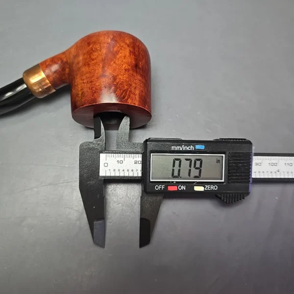 4th Generation (by Ascorti) Forza Fiano 1957 Smooth Pot Estate Briar Pipe, Unsmoked - Image 12