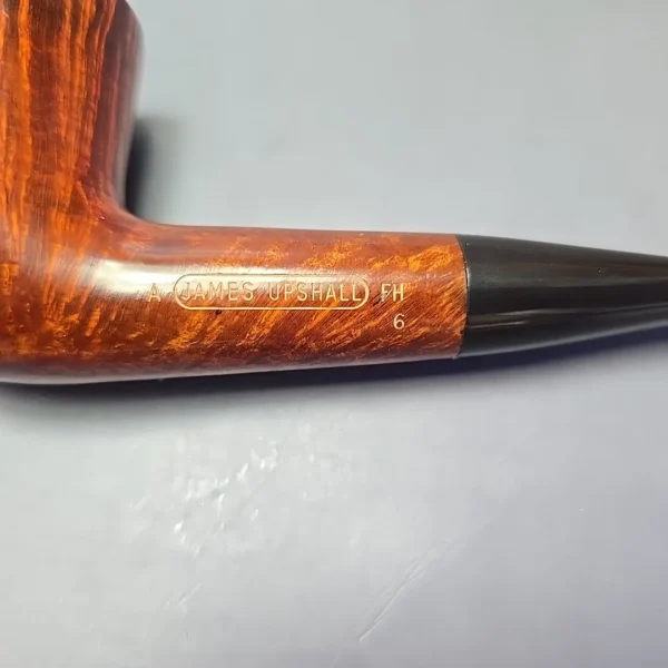 James Upshall A Grade Group 6 Smooth Zulu Estate Briar Pipe, Unsmoked - Image 10