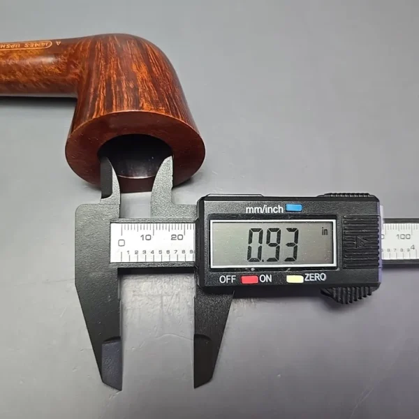 James Upshall A Grade Group 6 Smooth Zulu Estate Briar Pipe, Unsmoked - Image 13