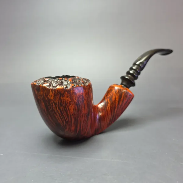 Nording 2 XL Smooth Freehand Sitter Estate Briar Pipe, Danish Estates - Image 8