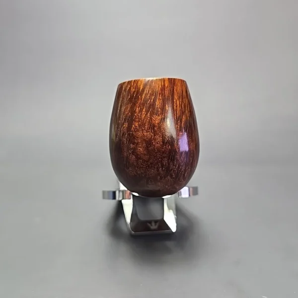 James Upshall A Grade Group 6 Smooth Long Shank Bent Billiard Estate Briar Pipe, Unsmoked - Image 3