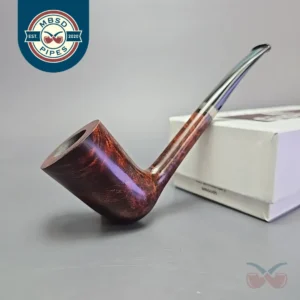 4th Generation (by Bruno Nuttens) 10th Anniversary Smooth Stacked Dublin Estate Briar Pipe, Unsmoked