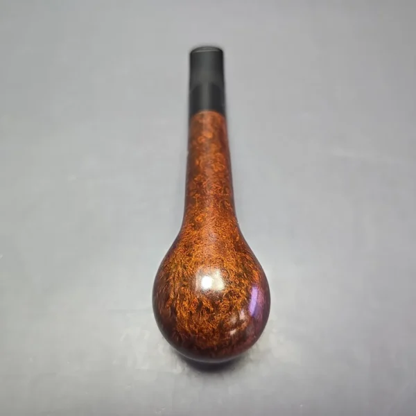 James Upshall A Grade Group 6 Smooth Long Shank Bent Billiard Estate Briar Pipe, Unsmoked - Image 9