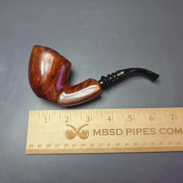 Nording 2 XL Smooth Freehand Sitter Estate Briar Pipe, Danish Estates - Image 9