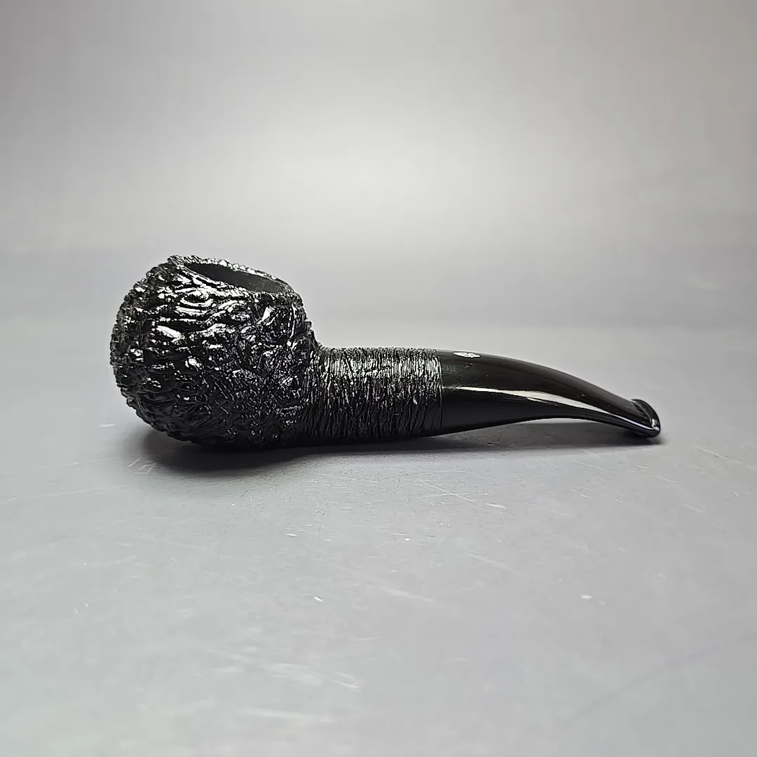 Savinelli 150th Anniversary Capri Root Briar 320 KS Rusticated Author Briar Pipe, New - Image 2