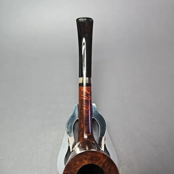4th Generation (by Bruno Nuttens) 10th Anniversary Smooth Stacked Dublin Estate Briar Pipe, Unsmoked - Image 7