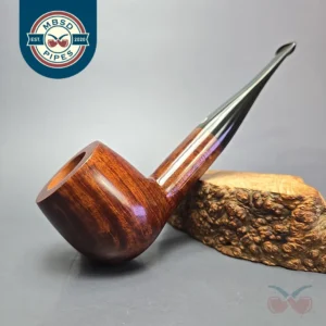 James Upshall A Grade Group 6 Smooth Apple Estate Briar Pipe, Unsmoked