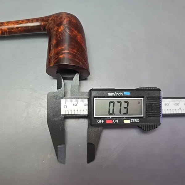 4th Generation (by Bruno Nuttens) 10th Anniversary Smooth Stacked Dublin Estate Briar Pipe, Unsmoked - Image 12