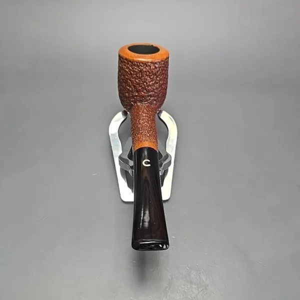 Il Ceppo Imperatori Era (c. 1977-1996) Partially Rusticated Billiard Estate Briar Pipe, Italian Estates - Image 5