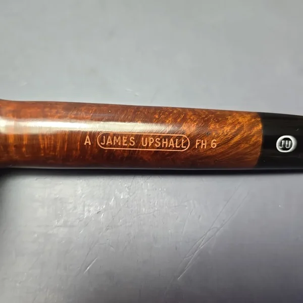 James Upshall A Grade Group 6 Smooth Stack Canadian Estate Briar Pipe, Unsmoked - Image 10