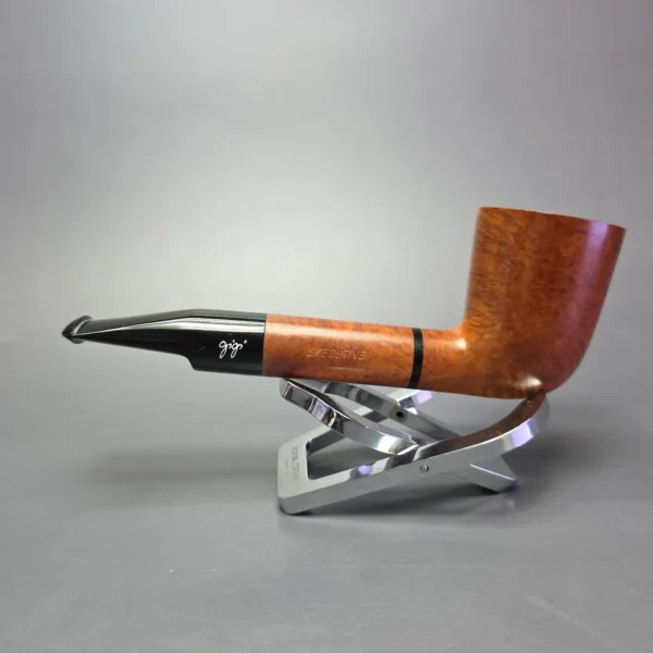 Gigi Executive Smooth Dublin Estate Briar Pipe, Unsmoked, 9mm - Image 4