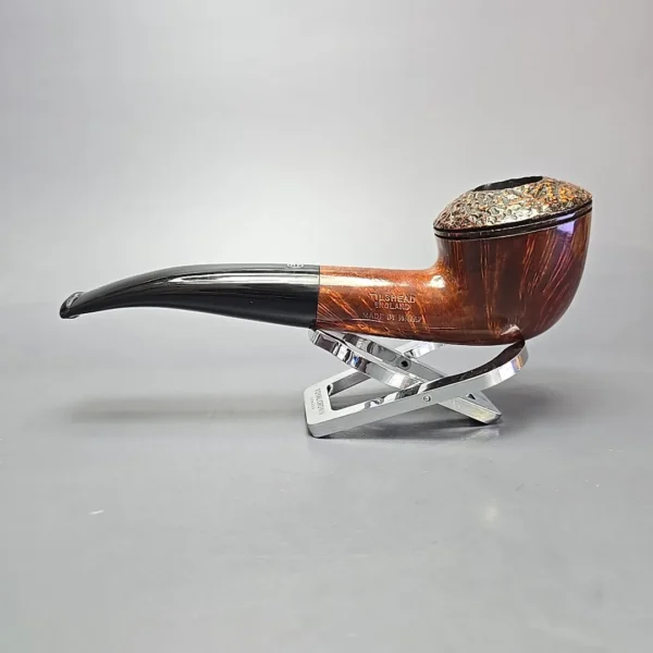 James Upshall A Grade Group 6 Partially Rusticated Rhodesian Estate Briar Pipe, Unsmoked - Image 4