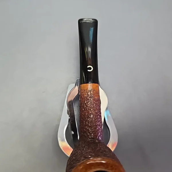 Il Ceppo Imperatori Era (c. 1977-1996) Partially Rusticated Billiard Estate Briar Pipe, Italian Estates - Image 7