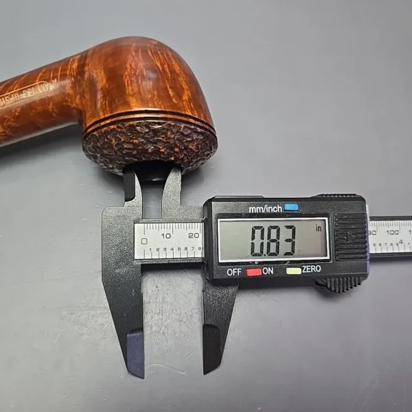 James Upshall A Grade Group 6 Partially Rusticated Rhodesian Estate Briar Pipe, Unsmoked - Image 14
