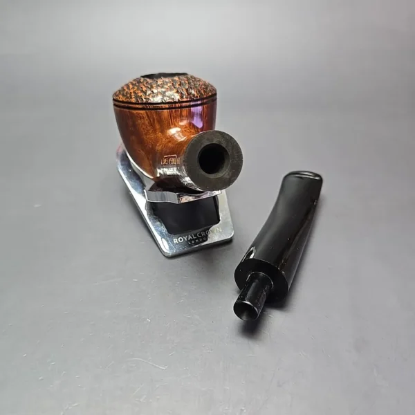 James Upshall A Grade Group 6 Partially Rusticated Rhodesian Estate Briar Pipe, Unsmoked - Image 15