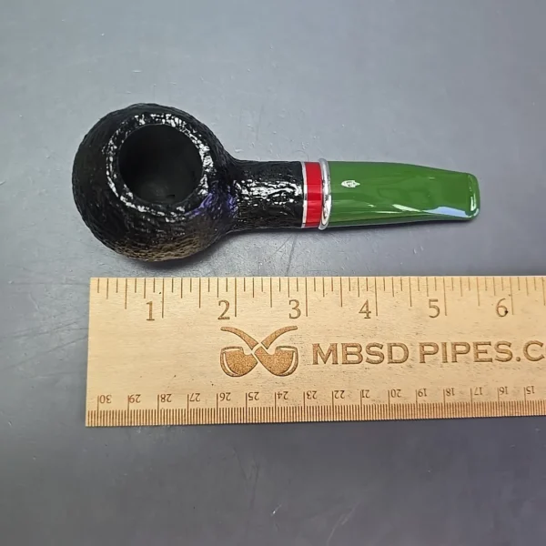 Savinelli 2025 Saint Nicholas 320 KS Rusticated Author Estate Briar Pipe, Unsmoked, 6mm - Image 11