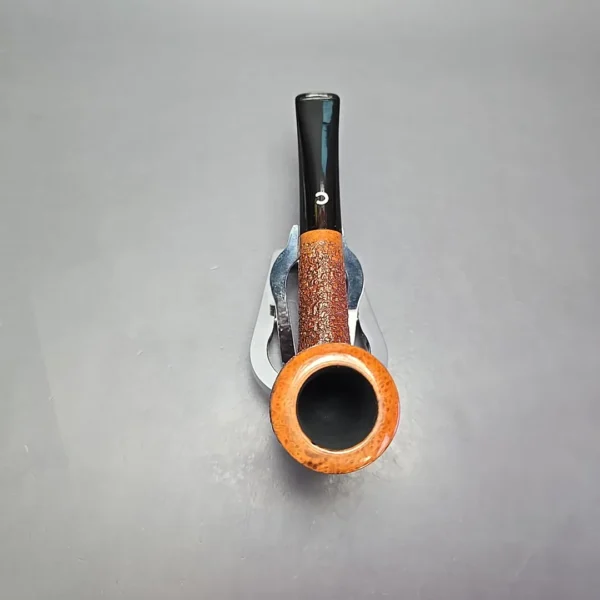 Il Ceppo Imperatori Era (c. 1977-1996) Partially Rusticated Billiard Estate Briar Pipe, Italian Estates - Image 8