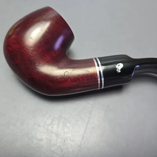 Peterson Killarney Red 230 Smooth Bent Billiard Briar Pipe, New - Image 10