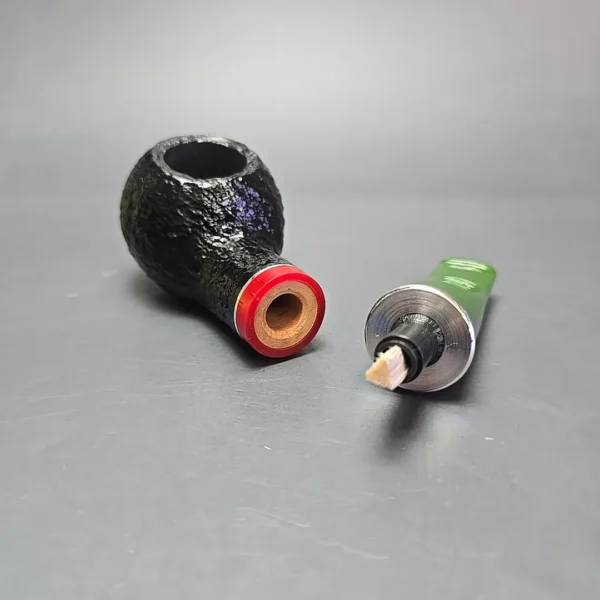 Savinelli 2025 Saint Nicholas 320 KS Rusticated Author Estate Briar Pipe, Unsmoked, 6mm - Image 13