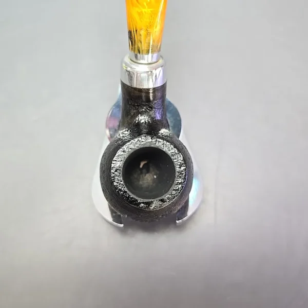 Molina Ambra 105 Sandblasted Apple Briar Pipe, New, 9mm - Image 6