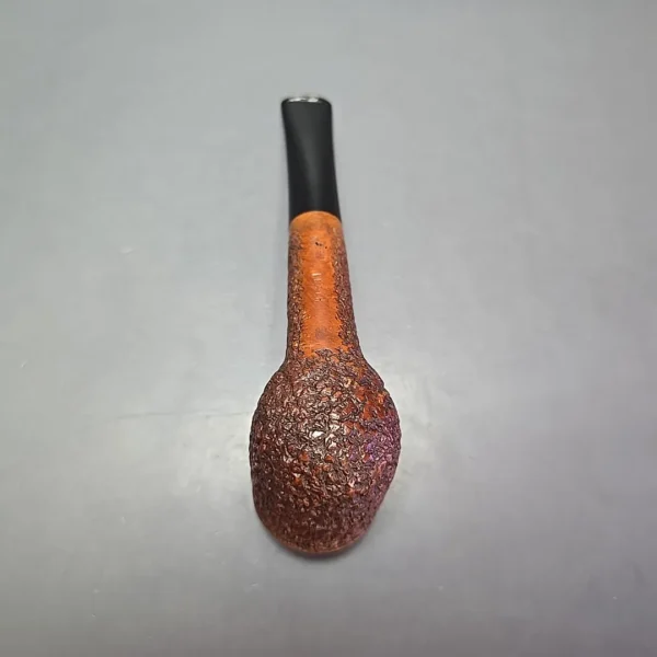 Il Ceppo Imperatori Era (c. 1977-1996) Partially Rusticated Billiard Estate Briar Pipe, Italian Estates - Image 9