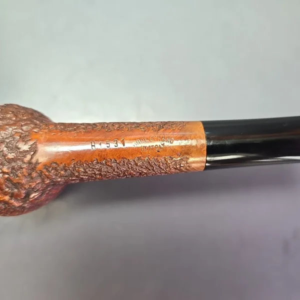 Il Ceppo Imperatori Era (c. 1977-1996) Partially Rusticated Billiard Estate Briar Pipe, Italian Estates - Image 10