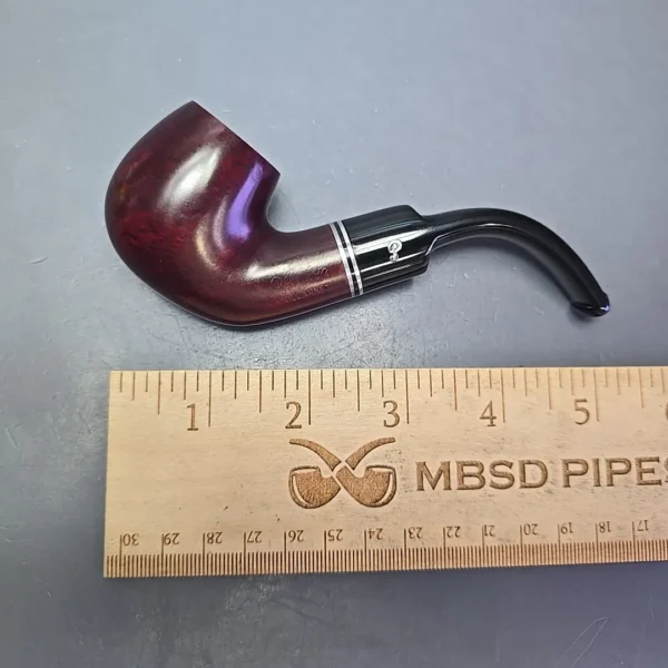 Peterson Killarney Red 230 Smooth Bent Billiard Briar Pipe, New - Image 12