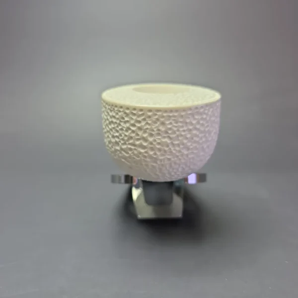 MBSD Meerschaum Deluxe Rusticated Pot Block Meerschaum Pipe, Briar-Mortise, New, 9mm - Image 5