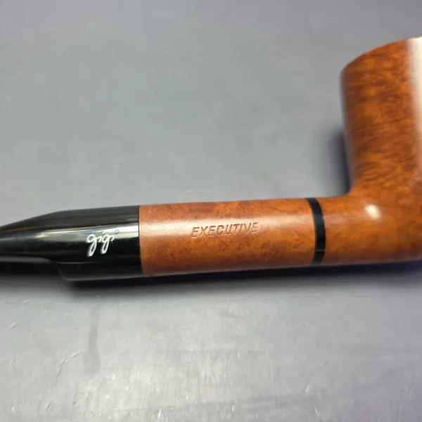 Gigi Executive Smooth Dublin Estate Briar Pipe, Unsmoked, 9mm - Image 8