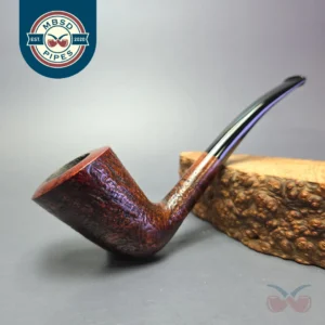Bruno Nuttens Heritage H1 Partially Sandblasted Dublin Briar Pipe, New