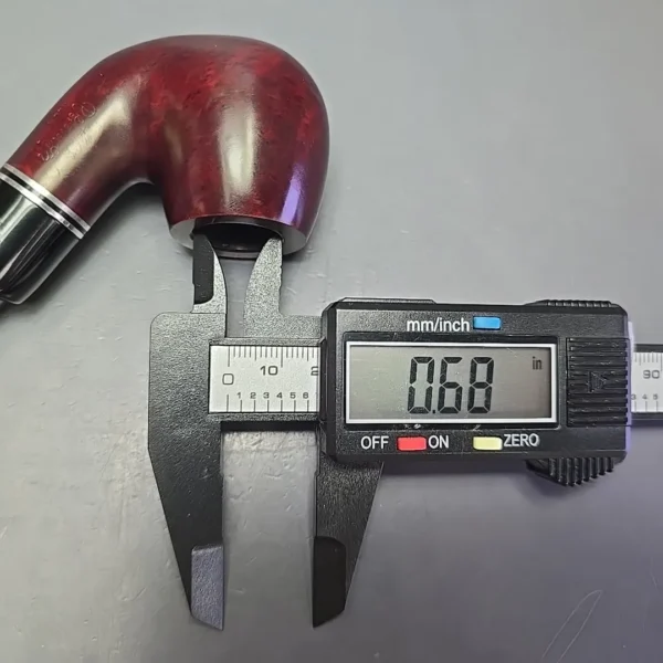 Peterson Killarney Red 230 Smooth Bent Billiard Briar Pipe, New - Image 13