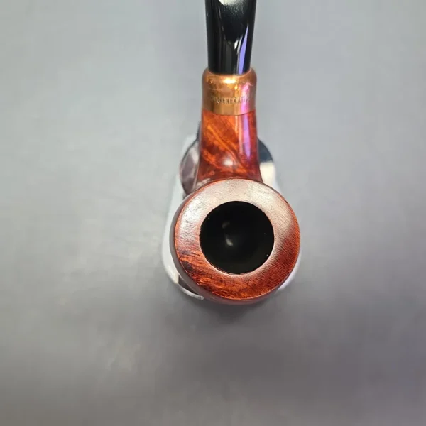 4th Generation (by Ascorti) Forza Fiano 1855 Smooth Bent Billiard Estate Briar Pipe, Unsmoked - Image 6