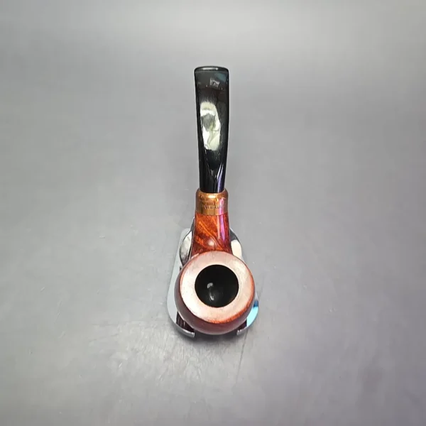 4th Generation (by Ascorti) Forza Fiano 1855 Smooth Bent Billiard Estate Briar Pipe, Unsmoked - Image 8
