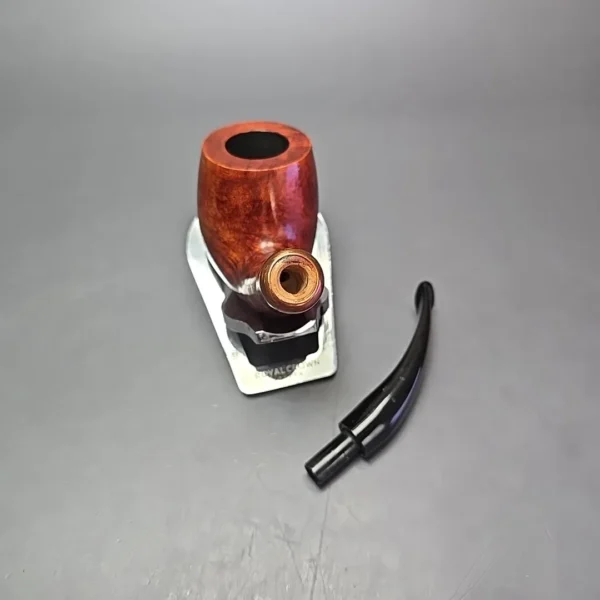 4th Generation (by Ascorti) Forza Fiano 1855 Smooth Bent Billiard Estate Briar Pipe, Unsmoked - Image 13