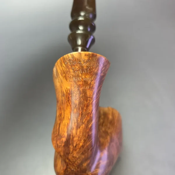 Ben Wade (Preben Holm) Tawny XL Smooth Freehand Estate Briar Pipe, Danish Estates - Image 8