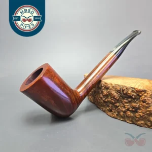 James Upshall A Grade Group 6 Smooth “Newmarket” Stack Estate Briar Pipe, Unsmoked