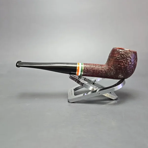 Peterson 2026 St Patrick's Day 87 Sandblasted Apple Briar Pipe, New - Image 4