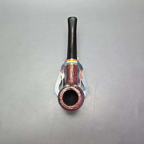 Peterson 2026 St Patrick's Day 87 Sandblasted Apple Briar Pipe, New - Image 8