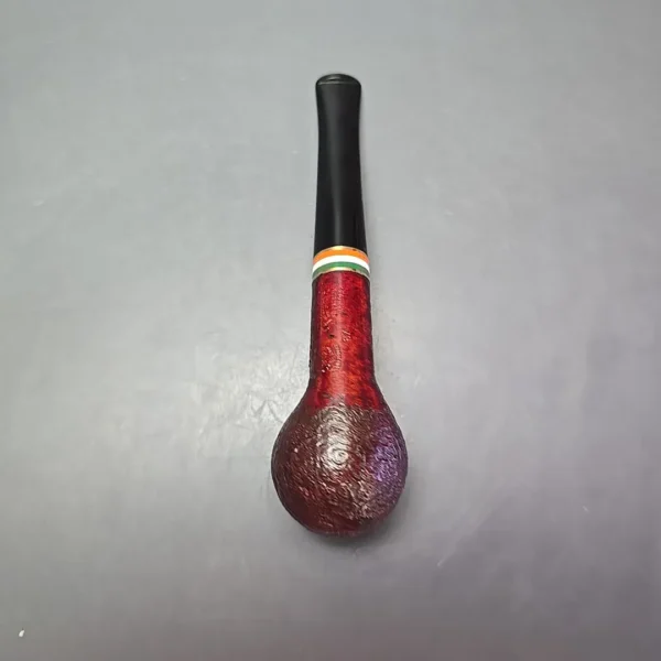 Peterson 2026 St Patrick's Day 87 Sandblasted Apple Briar Pipe, New - Image 9
