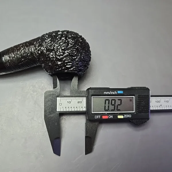 Savinelli 150th Anniversary Capri Root Briar 320 KS Rusticated Author Briar Pipe, New - Image 12