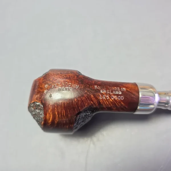 Ferndown Bark 3 Star Partially Rusticated Panel Brandy with Silver Spigot (Estate) - Image 8