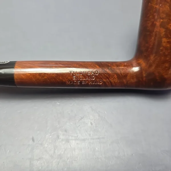 James Upshall A Grade Group 6 Smooth “Newmarket” Stack Estate Briar Pipe, Unsmoked - Image 11