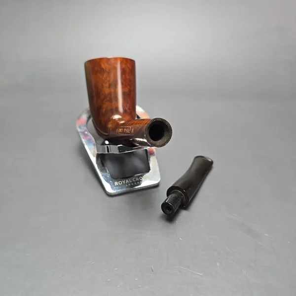 James Upshall A Grade Group 6 Smooth “Newmarket” Stack Estate Briar Pipe, Unsmoked - Image 14