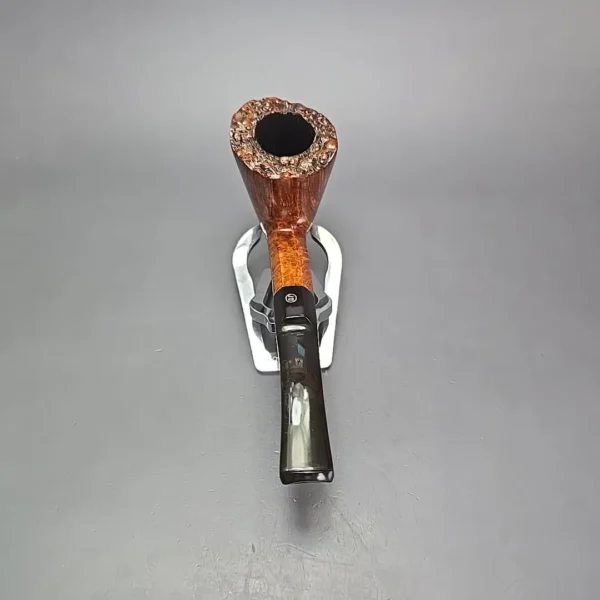 James Upshall A Grade EXL Smooth Panel Dublin Estate Briar Pipe, Unsmoked - Image 5