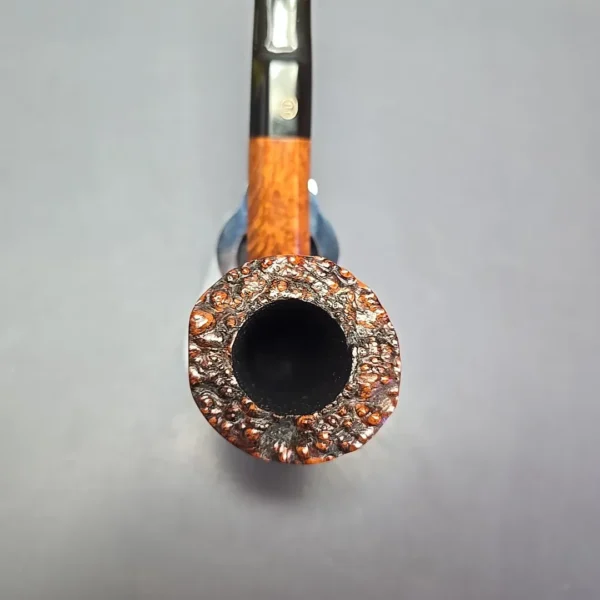 James Upshall A Grade EXL Smooth Panel Dublin Estate Briar Pipe, Unsmoked - Image 6