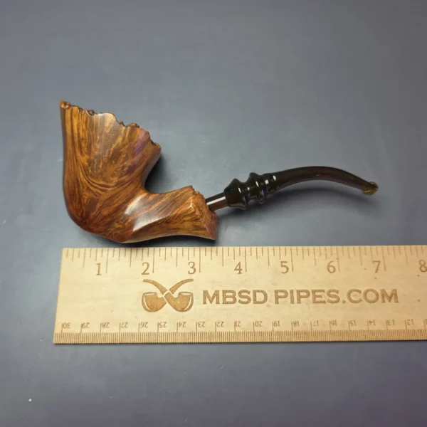 Ben Wade (Preben Holm) Tawny XL Smooth Freehand Estate Briar Pipe, Danish Estates - Image 10