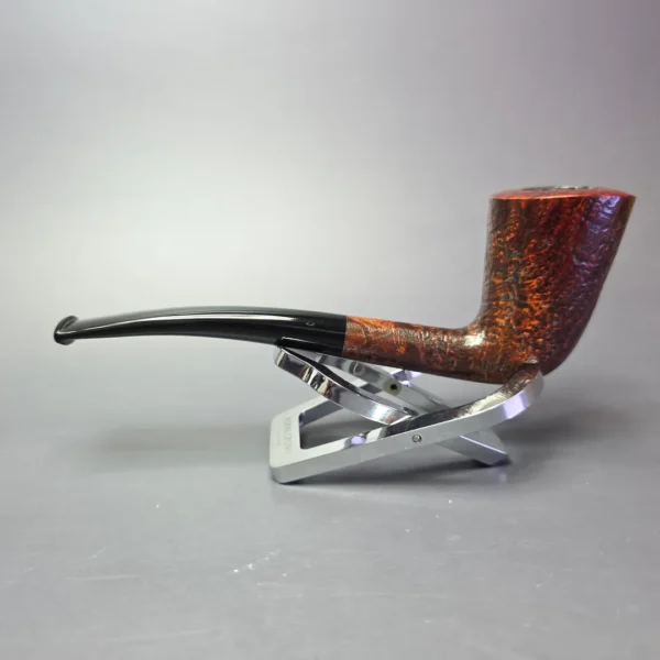Bruno Nuttens Heritage H1 Partially Sandblasted Dublin Briar Pipe, New - Image 4