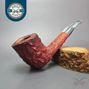 Savinelli Estella XL Rusticated Freehand Estate Briar Pipe, Italian Estates