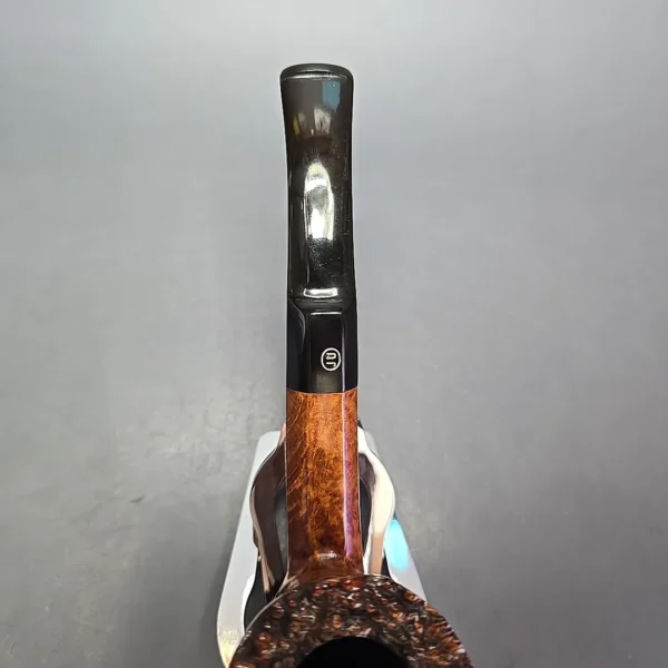 James Upshall A Grade EXL Smooth Panel Dublin Estate Briar Pipe, Unsmoked - Image 7